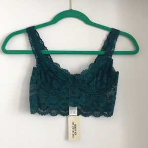 Knit Crop Top - TEAL